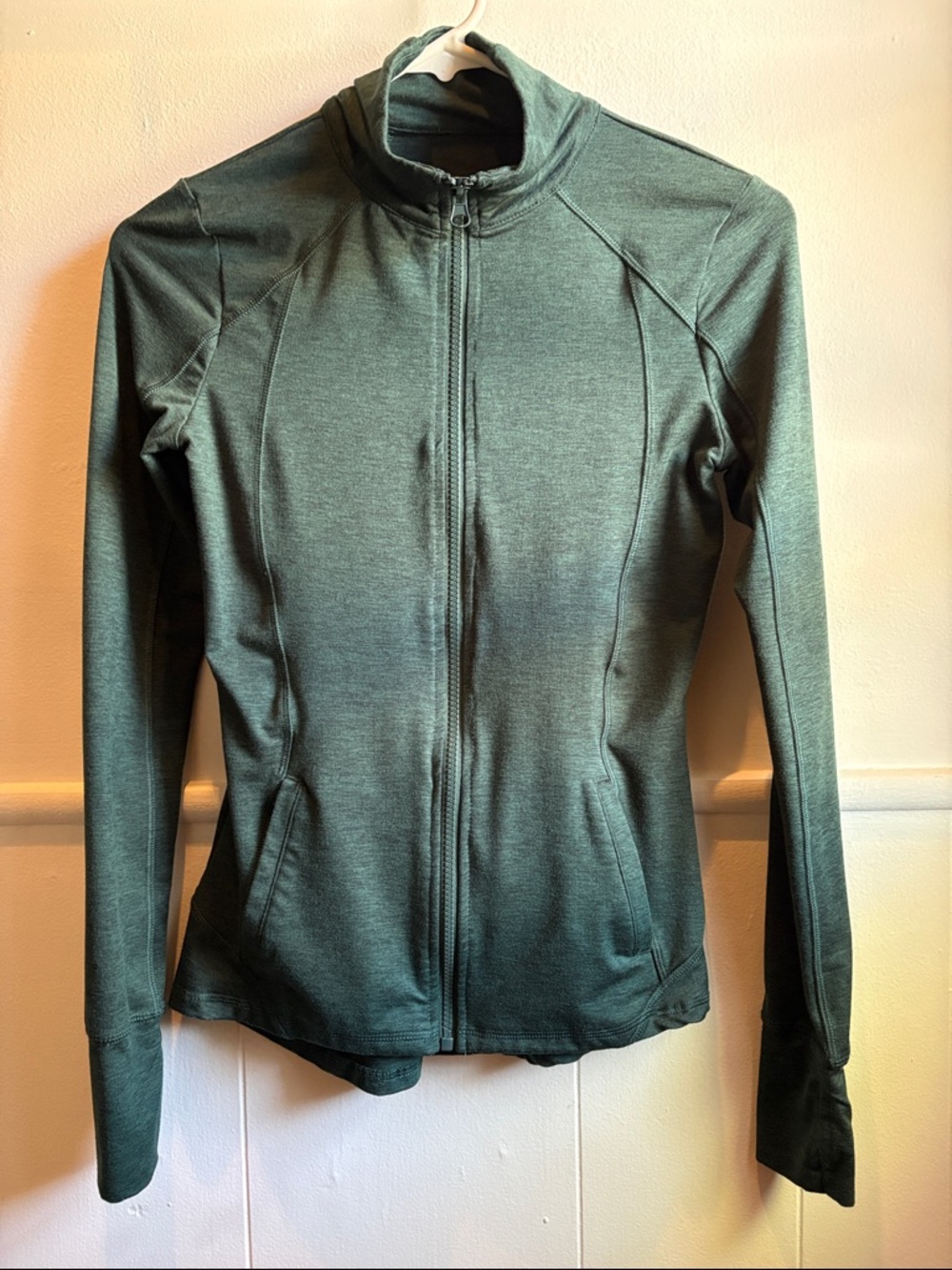 Gottex Green Activewear Full Zip Jacket